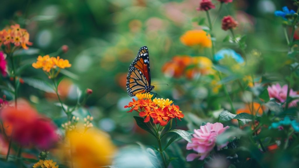 Dans le jardin, la vie après la sécheresse