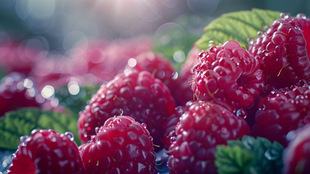 Framboise: fruit juteux riche en nutriments