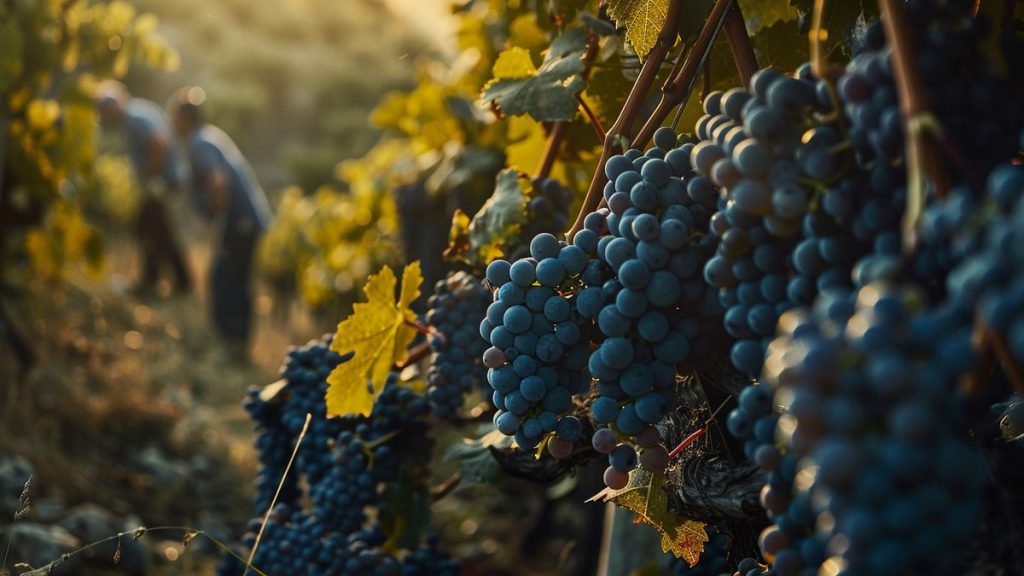 Le raisin couronné roi des fruits