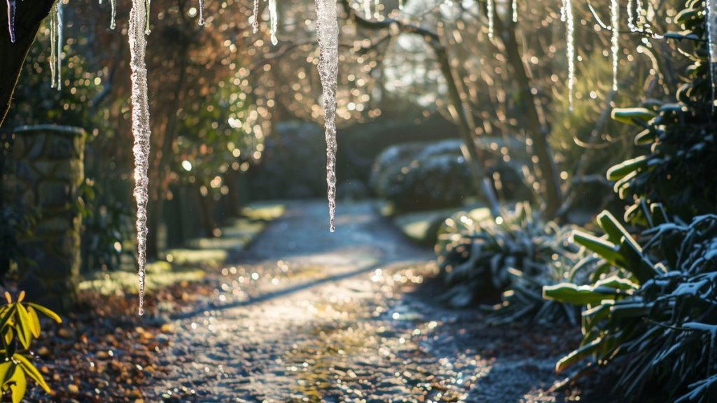 Températures froides et ressenti pour votre jardin