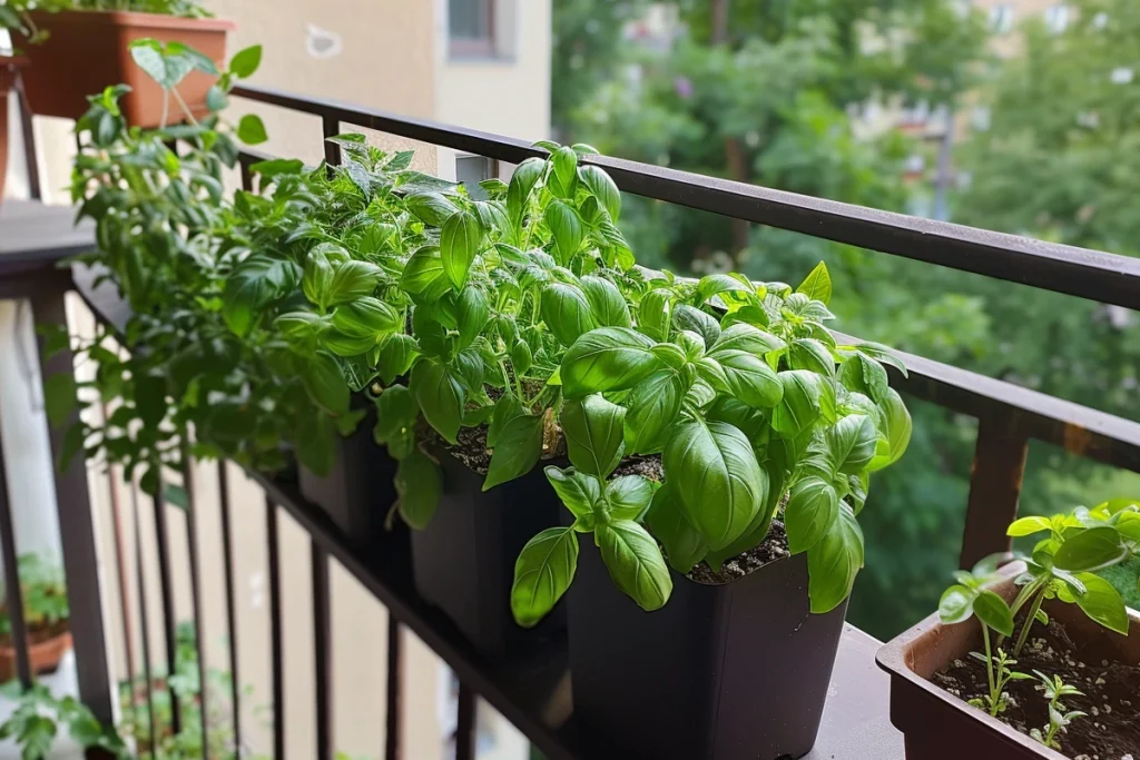 Cultiver du basilic sur son balcon