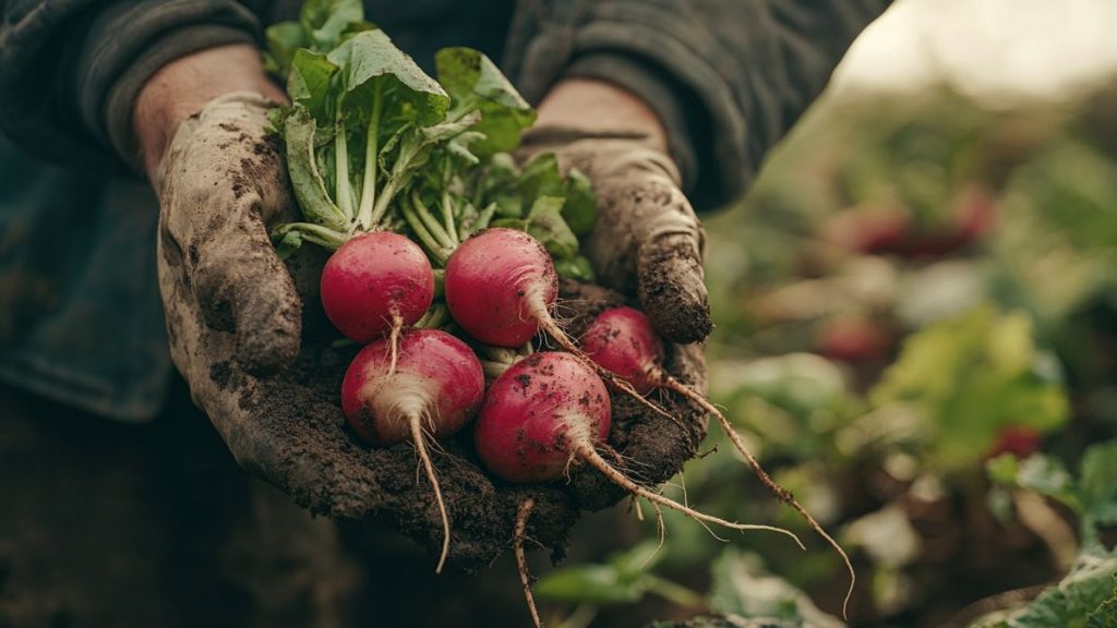 Découvrez les variétés de radis: petits, roses, croquants