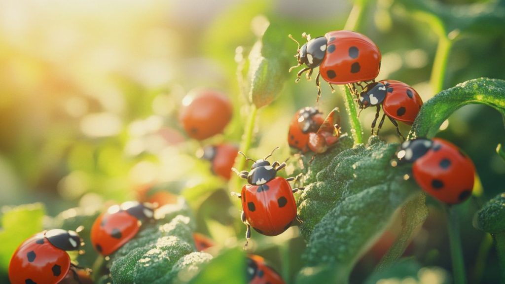 Insecte utile pour éliminer les pucerons dans votre jardin potager