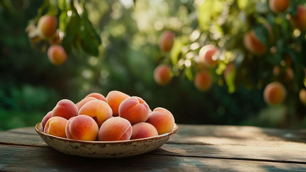 La pêche est-elle un fruit hydratant d'été?