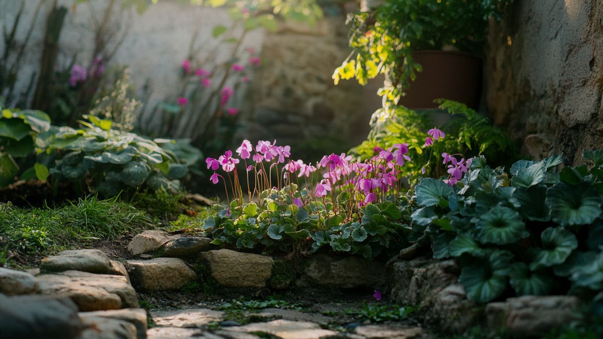 Le Cyclamen de Naples (Cyclamen hederifolium)