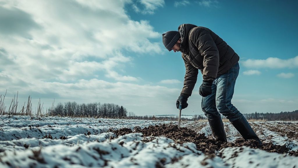 Le bêchage en hiver est-il beneficial ?