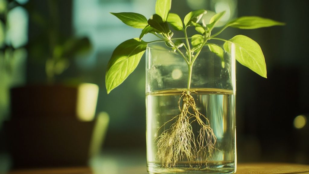 Le bouturage peut-il se faire dans l'eau ?