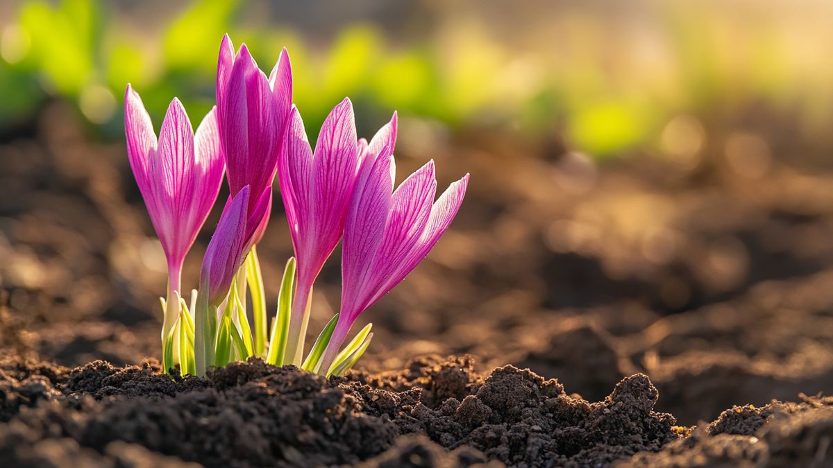 Le colchique (Colchicum autumnale)