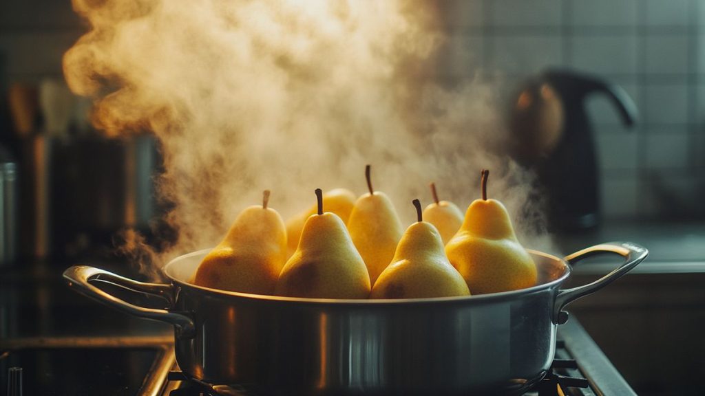 Manger des poires toute l'année pour rester en forme