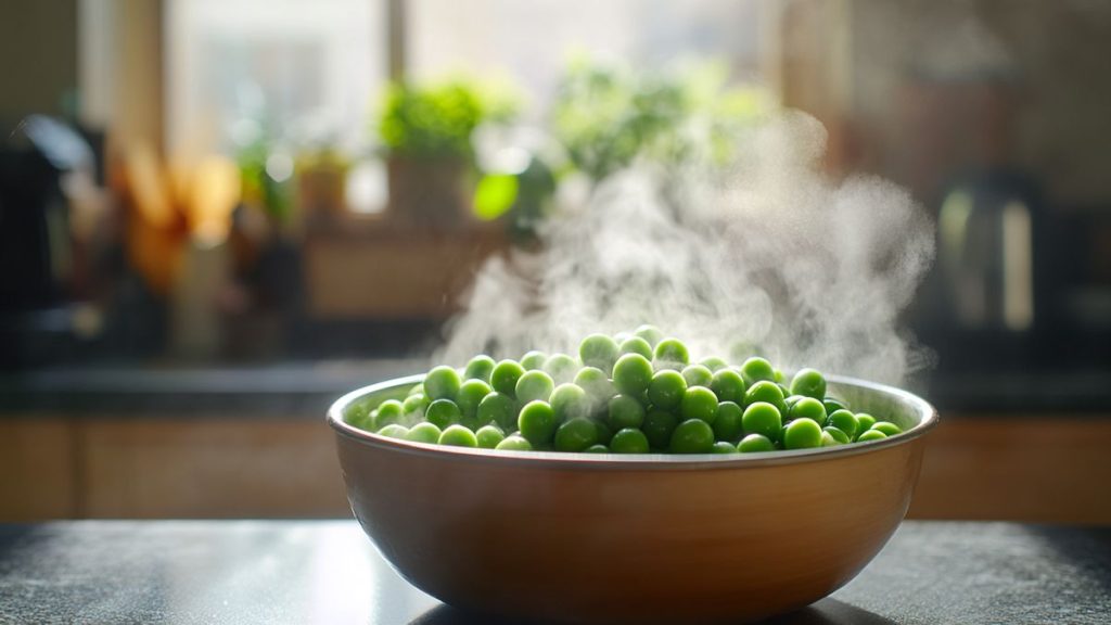 Petits pois: un aliment riche et nutritif