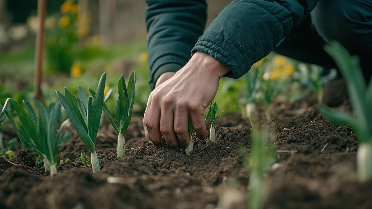 Pourquoi planter le poireau perpétuel en automne ?