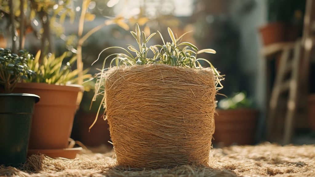 Protéger les plantes en pot du froid hivernal