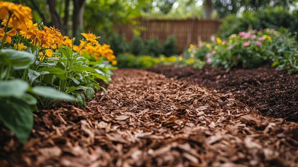 Réduction de déchets par broyage végétal