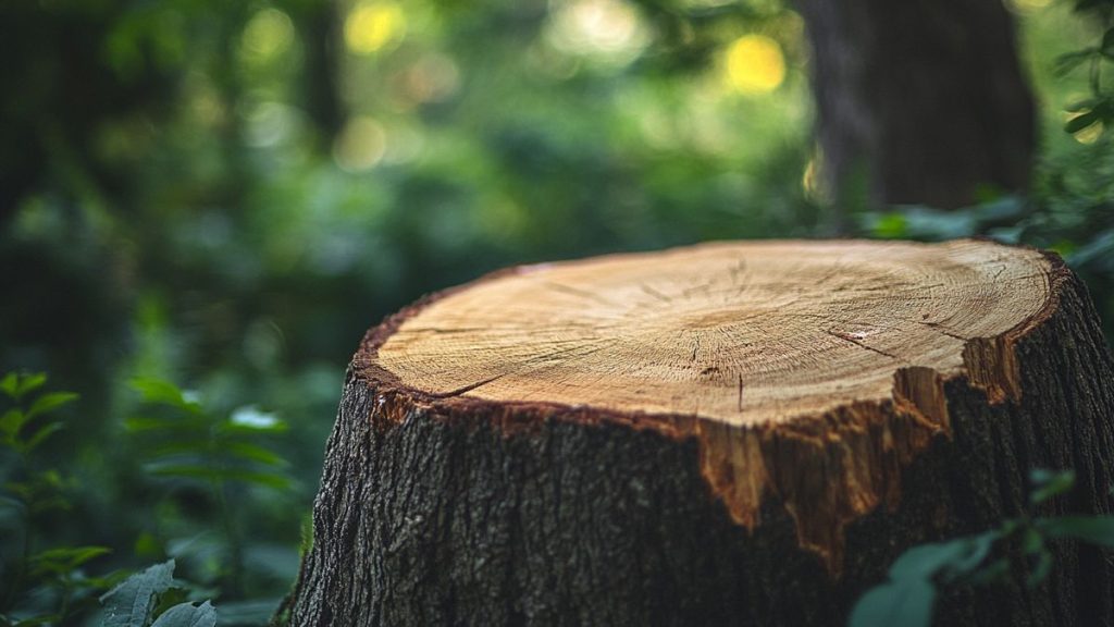 Un arbre a-t-il été étêté?