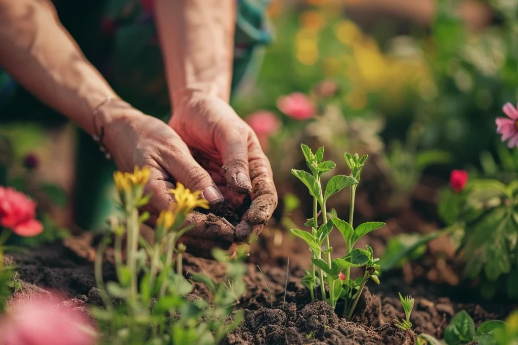 attention aux mains douloureuses en jardinage