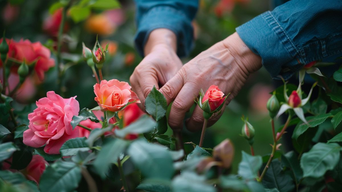 sélection et prélèvement des boutures