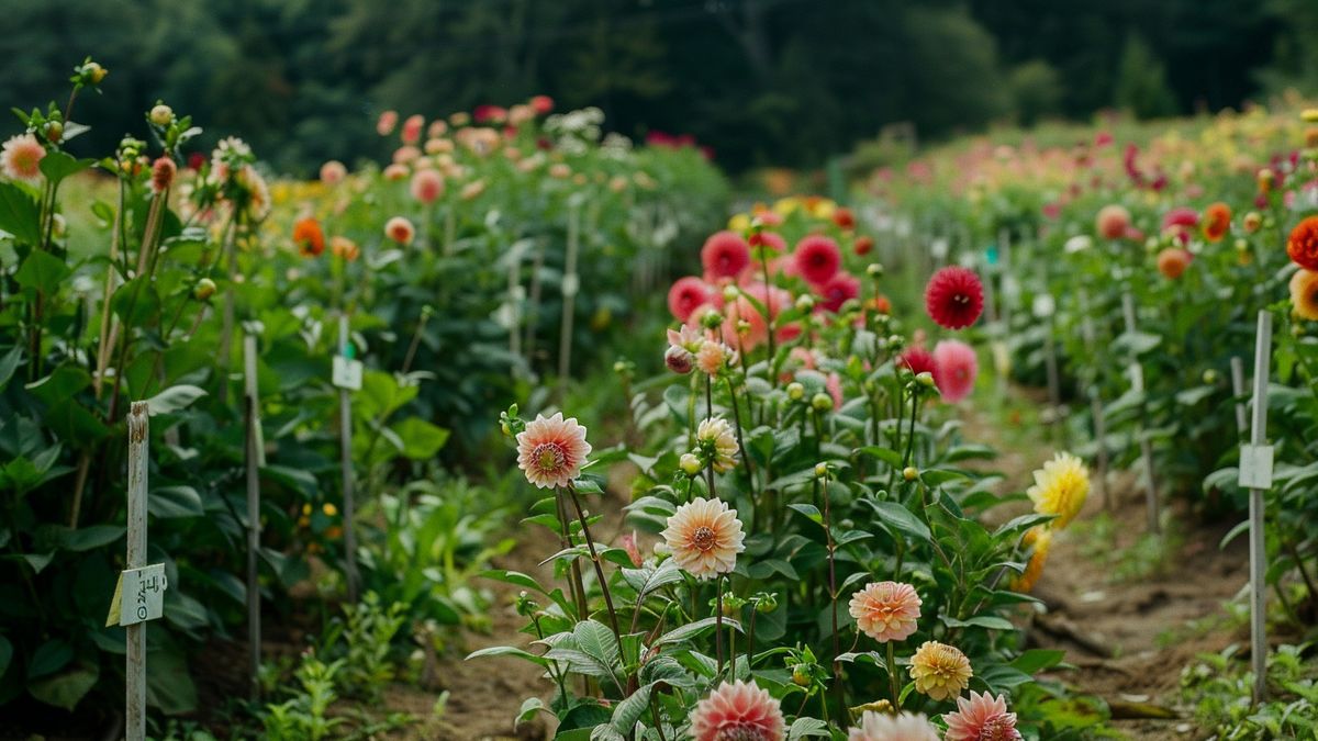 Comment planter et entretenir les dahlias pour une floraison prolongée