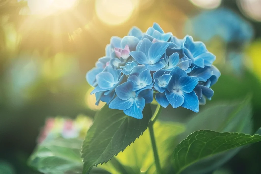 Hortensia colorée