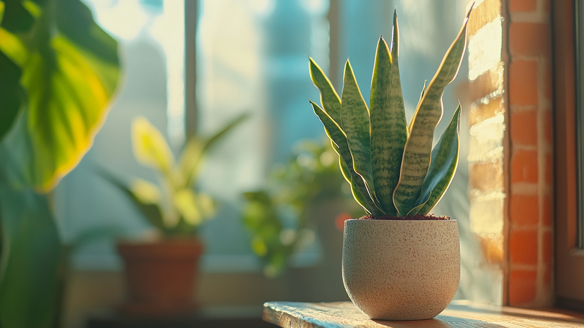 La sansevieria, une plante dépolluante