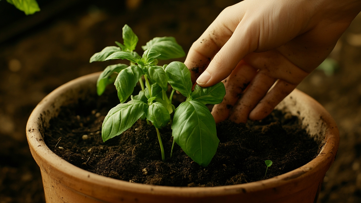 Où et comment planter votre basilic en pot