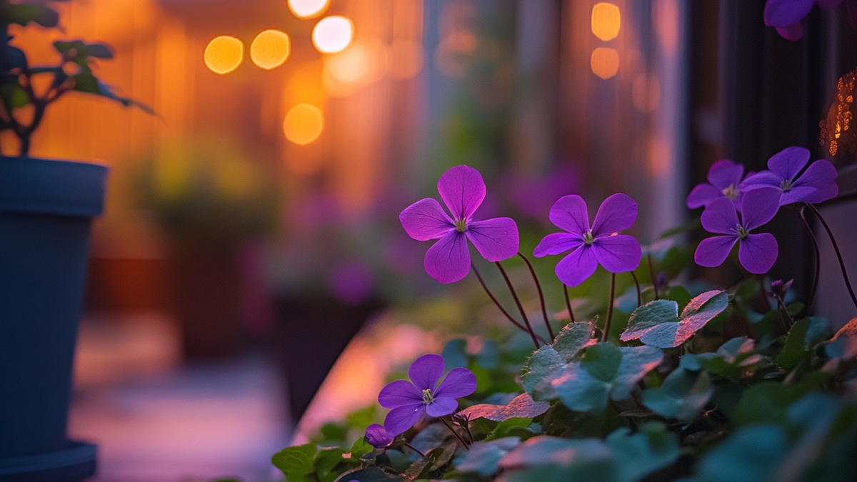 Où placer votre oxalis ou trèfle pourpre chez vous