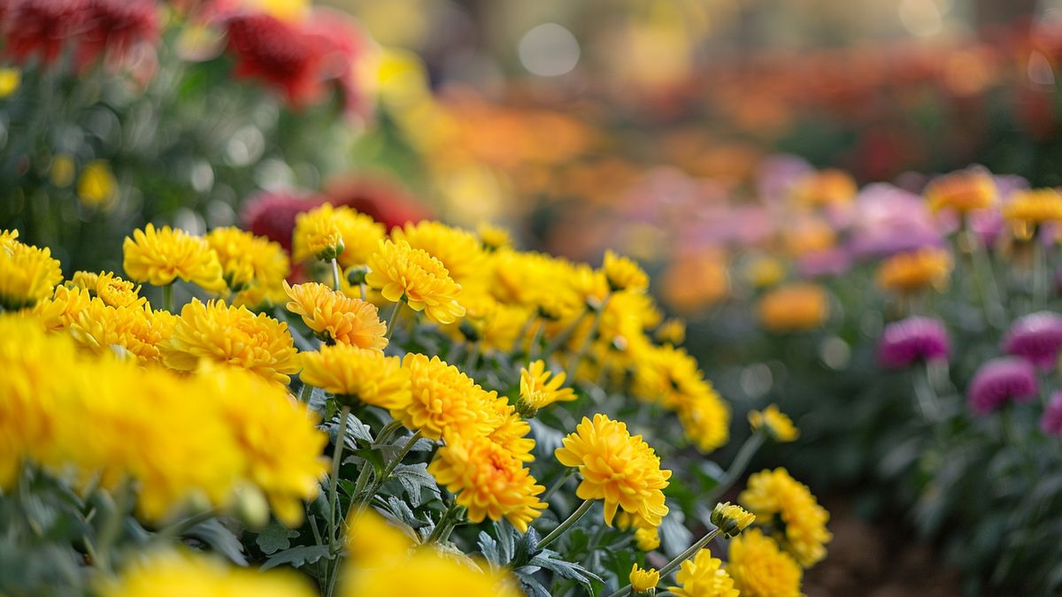 Planter les chrysanthèmes