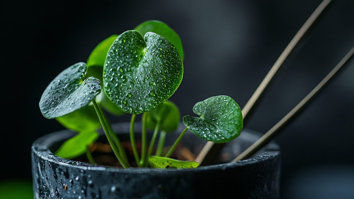 Repérer les rejets du Pilea