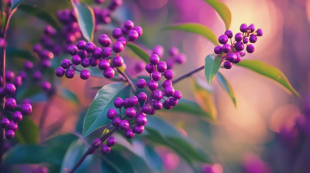 Callicarpa arbuste aux bonbons