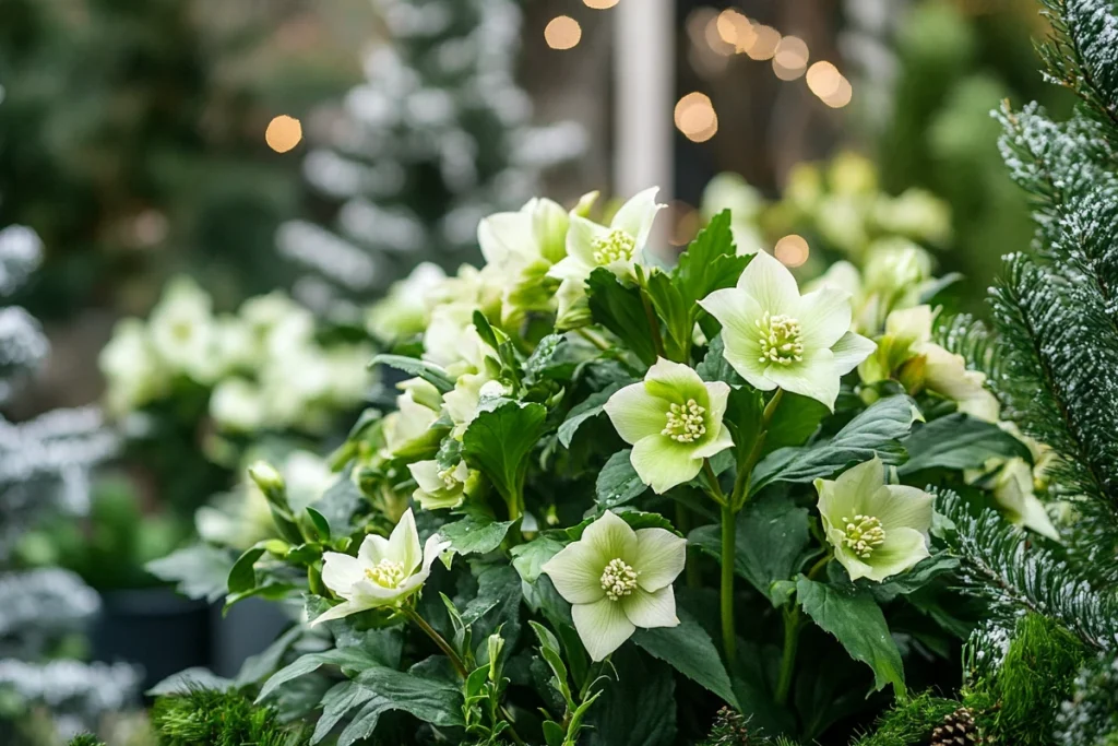 Hellebores à planter pour noel