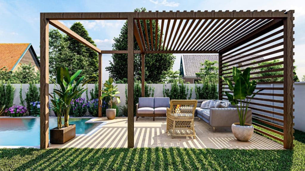Créez un espace détente dans votre jardin avec une pergola : astuces et inspirations