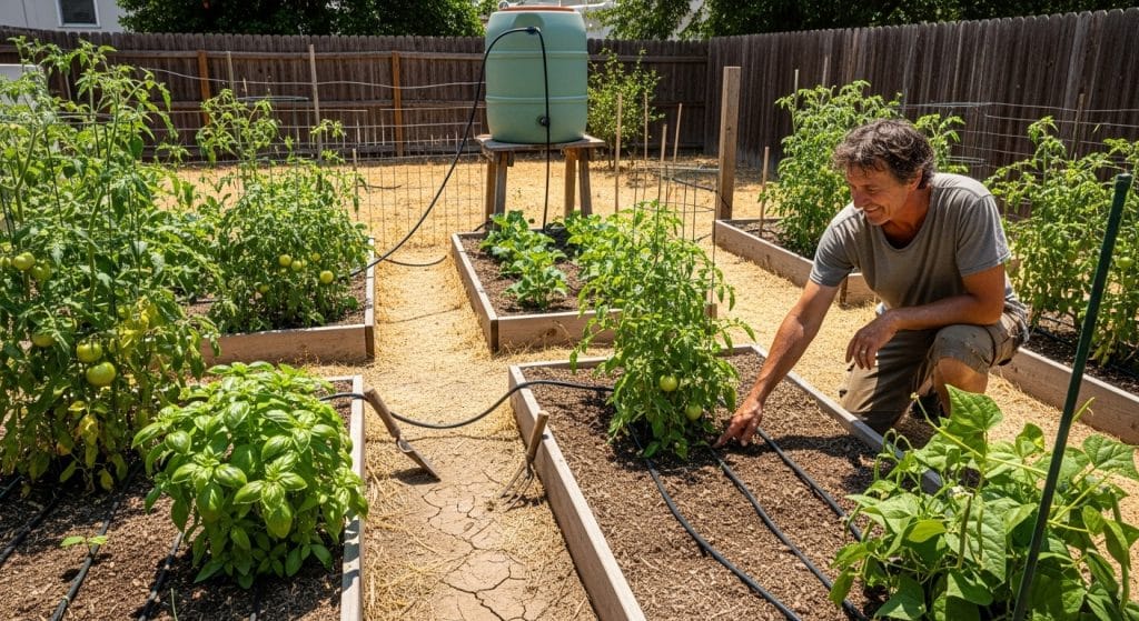 Arrosage économique en canicule : cette méthode naturelle protège vos cultures et limite les pertes