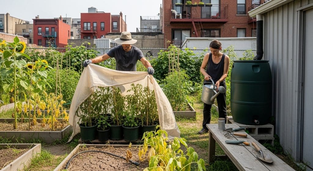 Les 5 erreurs à éviter en juillet pour protéger vos plantes de la canicule et économiser l’eau